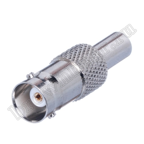 Разъем BNC гнездо на кабель RG-58, обжимной BNC-C58J