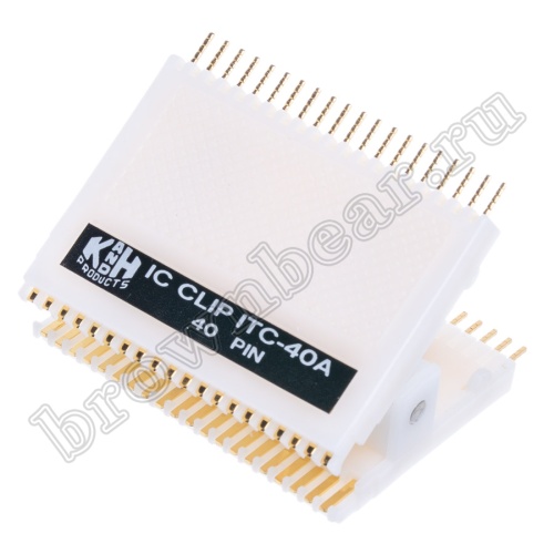 Тестовый зажим для микросхемы DIP-40