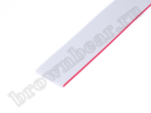 Кабель плоский, шлейф 14 проводников, шаг 1.27 мм