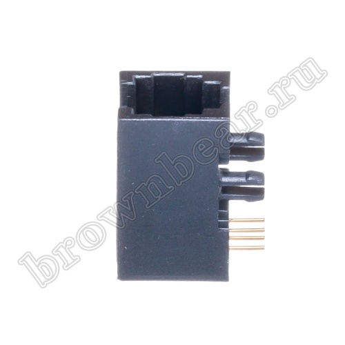 Разъём RJ-11 гнездо на плату, 6P4C, тип 4 TJ4-6P4C фото 8
