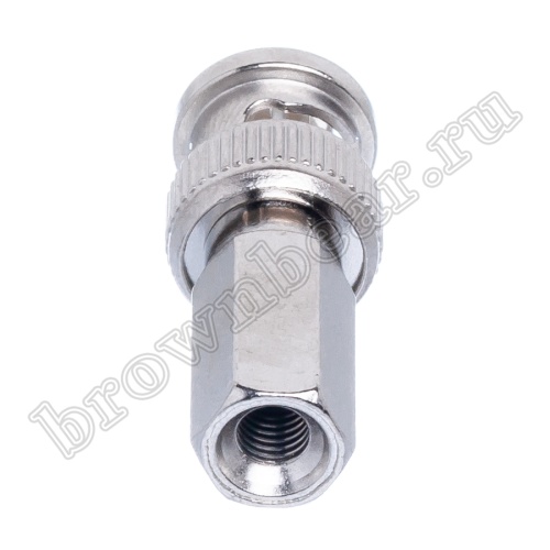 Разъем BNC штекер на кабель RG-58, накручивающийся BNC-U58P фото 5