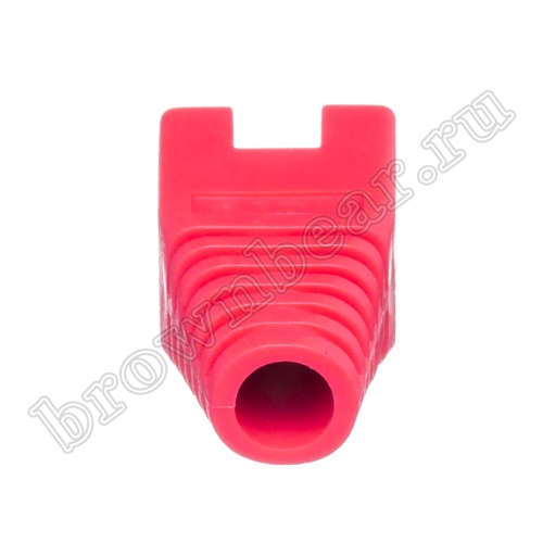 Колпачок изолирующий для разъёма RJ-45, красный TPC-1/R фото 3