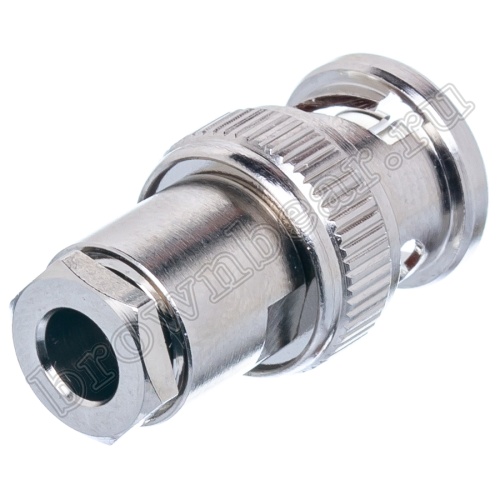 Разъем BNC штекер на кабель RG-58,  пайка BNC-S58P фото 2