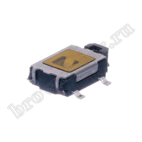 Кнопка тактовая SMD угловая, 6x4 мм, h=7.5 мм, 4 контакта SWT-36 фото 3