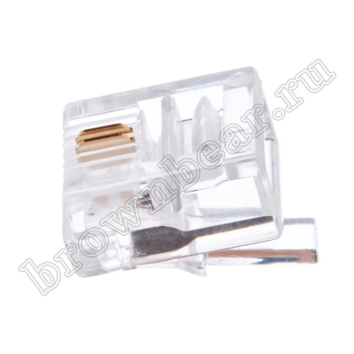 Разъём RJ-11 6P2C TP-6P2C фото 3