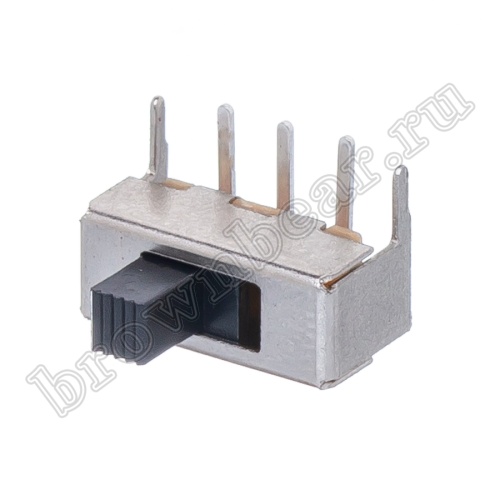 Движковый переключатель мини 3 контакта, угловой, тип 8 SS-8