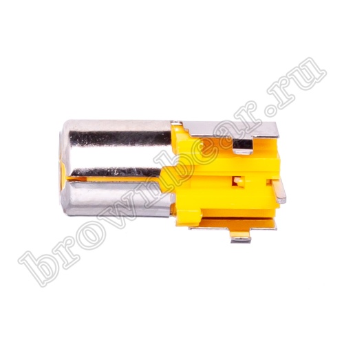 Разъем RCA-тюльпан, гнездо на плату, желтый RP-8-Y фото 5