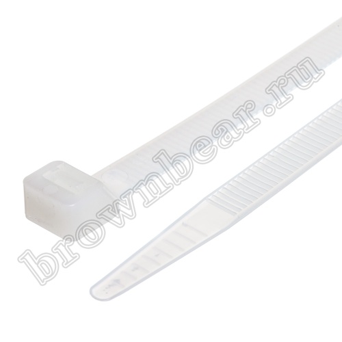 Стяжка (хомут) нейлоновая 710 х 9 мм, белая, упаковка 100 шт. CV-710 фото 4