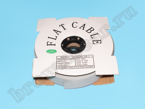 Кабель плоский, шлейф 34 проводникa, шаг 1.27 мм фото 3