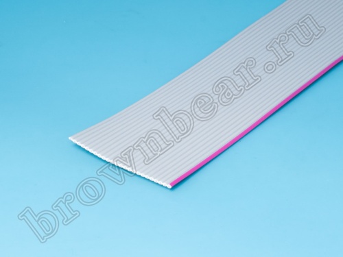 Кабель плоский, шлейф 24 проводникa, шаг 1.27 мм фото 2