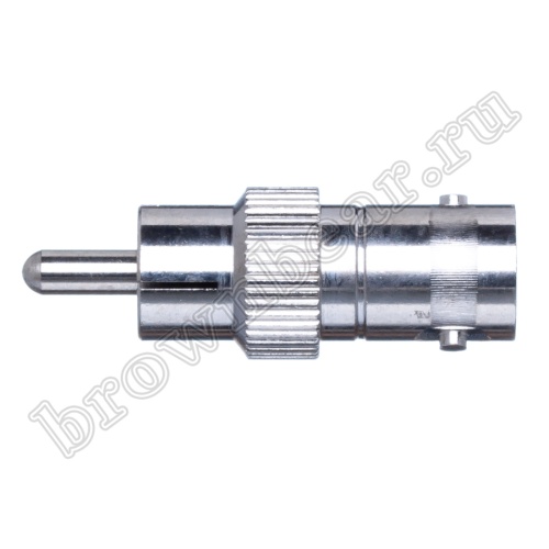 Переходник BNC гнездо - RCA вилка BNCJ/RCAP фото 5