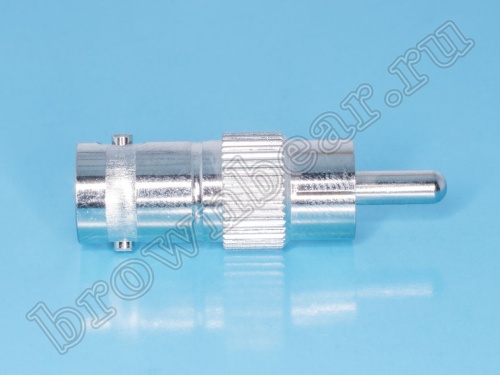 Переходник BNC гнездо - RCA вилка BNCJ/RCAP фото 2