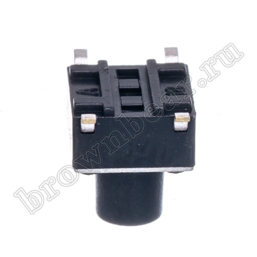 Кнопка тактовая SMD, 6x6 мм, h=7 мм, 4 контакта SWT-34 фото 3