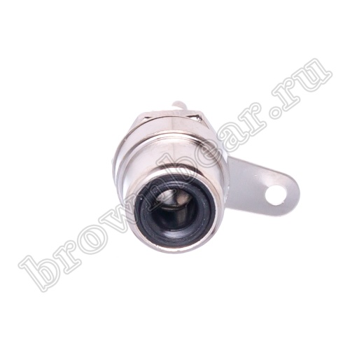 Разъем RCA-тюльпан, гнездо на блок, крепление гайка RP-1 фото 3