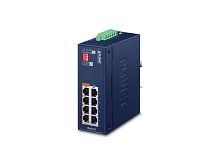 IPOE-470-12V Промышленный  РоЕ++ инжектор Planet 4 порта 10/100/1000Мбс IEEE802.3bt, 240Ватт, питание 12-56В