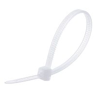 Стяжка (хомут) нейлоновая 100 x 2.5 мм, белая, упаковка 100 шт. ET-3x100