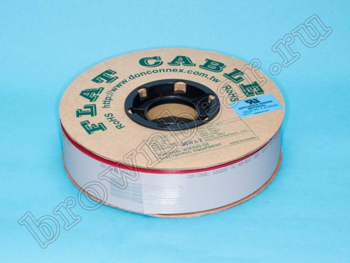 Кабель плоский, шлейф 34 проводникa, шаг 1.27 мм фото 3