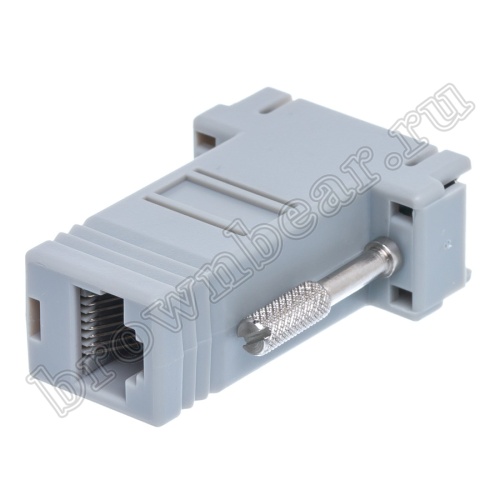 Переходник D-SUB 9 вилка - RJ45 гнездо GC-9MT8 фото 5