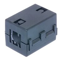 Ферритовый фильтр на кабель d 10 мм, корпус с защелкой