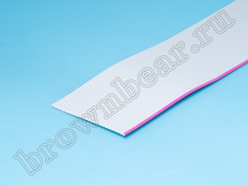 Кабель плоский, шлейф 26 проводников, шаг 1.27 мм фото 2