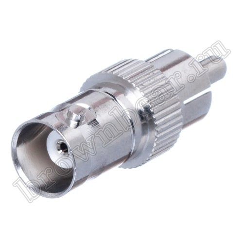 Переходник BNC гнездо - RCA вилка BNCJ/RCAP фото 2