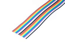 Кабель плоский, шлейф 30 проводников, шаг 1.27 мм, цветной