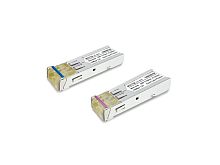 MFB-TFB20 Модуль SFP промышленный одномодовый, 100мб/с, WDM, разъём LC, Tx:1550/Rx:1310, 20км