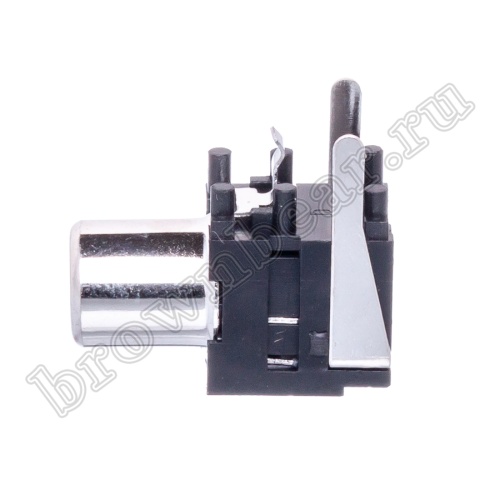 Разъем RCA-тюльпан, гнездо на плату RP-4 фото 2