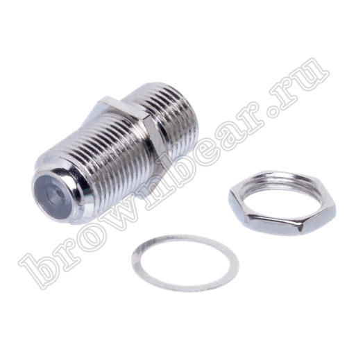 Переходник F, гнездо-гнездо F-I фото 6