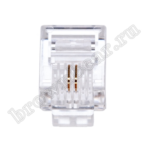 Разъём RJ-11 6P2C TP-6P2C фото 2