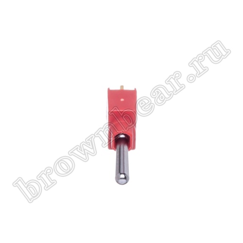 Тумблер мини однополюсный влагозащищенный, 3 контакта (on-on), на плату, SPDT, IP67, B070BT PST-141A фото 4