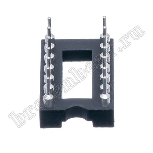 Панелька для микросхем DIP 14 цанговая фото 4