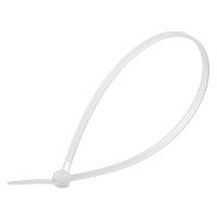 Стяжка (хомут) нейлоновая 250 x 3.6 мм, белая, упаковка 100 шт. CV-250M