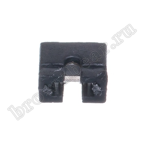 Джампер-перемычка 3.0 мм, шаг 2.0 мм, открытый, 2 контакта фото 4