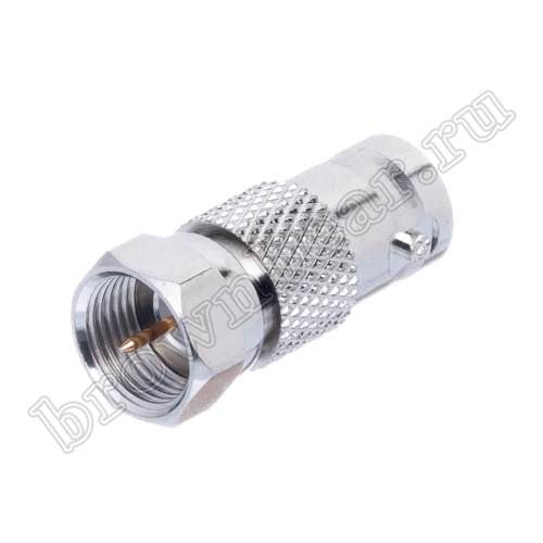 Переходник F штекер - BNC гнездо FP/BNCJ