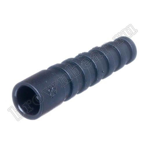 Изолирующая насадка для разъема BNC RG-58, черная BOOT58-B