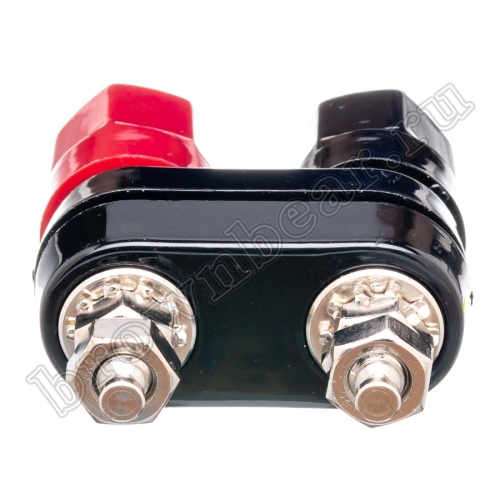 Клемма приборная сдвоенная для разъема Banana, тип 1 (гнездо), красная и черная BPD-1 фото 3