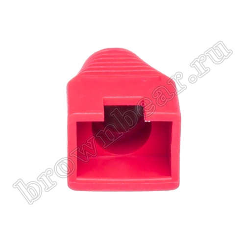 Колпачок изолирующий для разъёма RJ-45, красный TPC-1/R фото 5