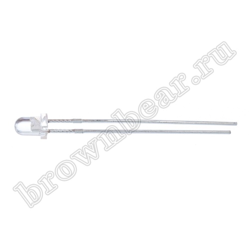 Светодиод инфракрасный d=3мм, 16 mcd фото 2