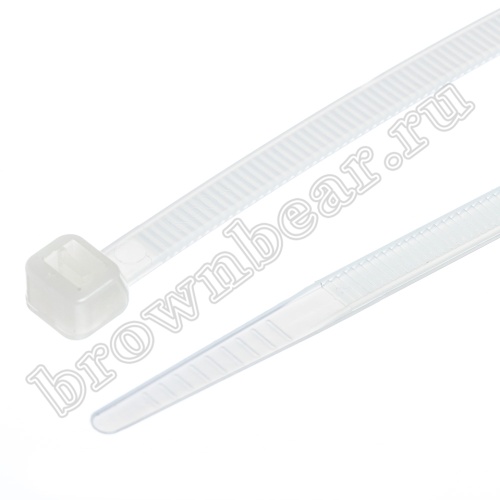 Стяжка (хомут) нейлоновая 432 х 4.8 мм, белая, упаковка 100 шт. CV-432 фото 4