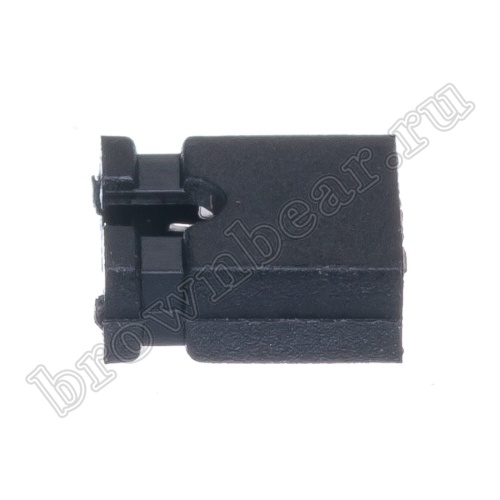 Джампер-перемычка 6.0 мм, шаг 2.54 мм, открытый, 2 контакта фото 6