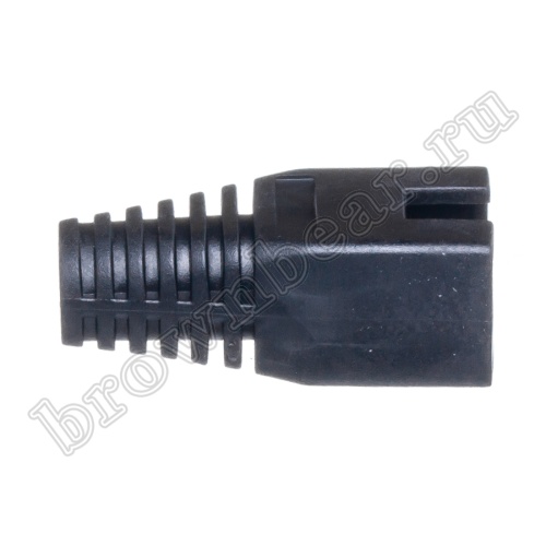 Колпачок изолирующий для разъёма RJ-45, черный TPC-1/B фото 4