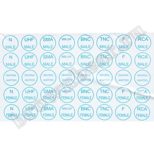 Набор высокочастотных переходников BNC-RF фото 2