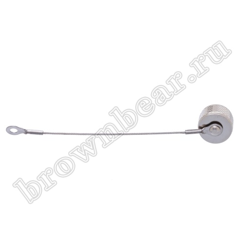 Заглушка N, Amphenol, с тросом 202102-12 фото 3