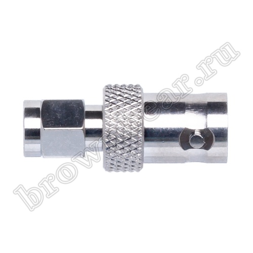 Переходник BNC гнездо - SMA вилка BNCJ/SMAP фото 5