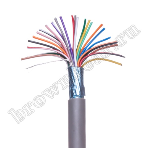 Кабель 25 проводов экранированный сигнальный