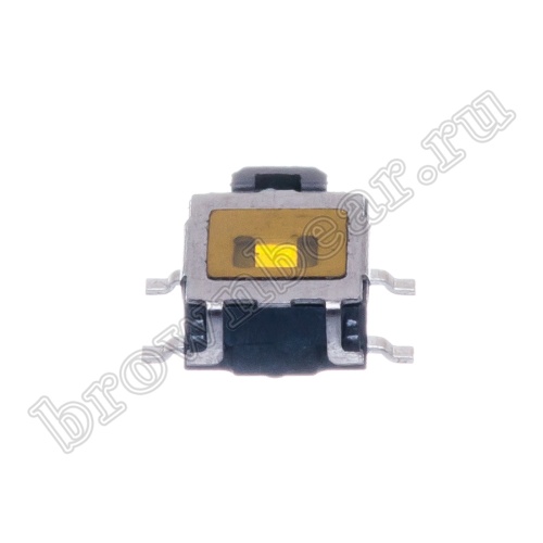 Кнопка тактовая SMD угловая, 6x4 мм, h=7.5 мм, 4 контакта SWT-36 фото 2