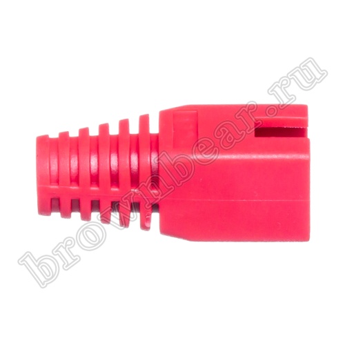 Колпачок изолирующий для разъёма RJ-45, красный TPC-1/R фото 4
