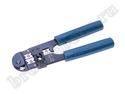 Пресс-клещи (кримпер) для обжима разъемов RJ-11,12 HT-2096C