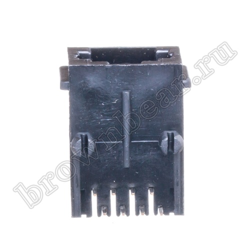 Разъём RJ-45 гнездо на плату, 8P8C, тип 2 TJ2-8P8C фото 7